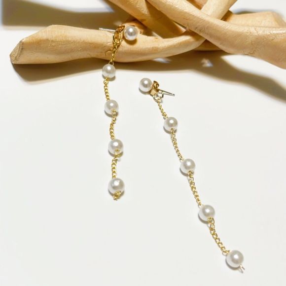 Anthro pearl earrings #454 - Picture 6 of 8